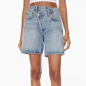 Agolde Criss Cross Shorts